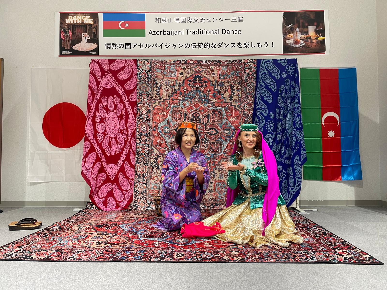 Yaponiyada “Azərbaycanın milli rəqsi” adlı tədbir keçirilib (FOTO)