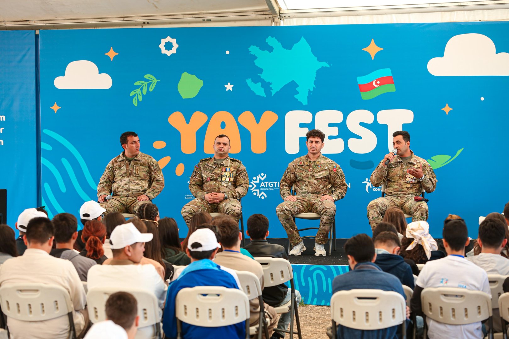 Müzəffər və suveren dövlətin gəncləri “Yay Fest”də bir araya gəldilər (FOTO)