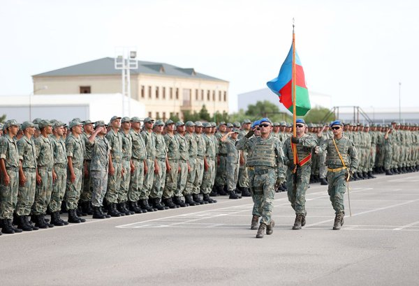 Azərbaycan Ordusunda andiçmə mərasimləri keçirilib (FOTO/VİDEO)