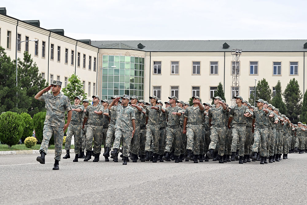Azərbaycan Ordusunda andiçmə mərasimləri keçirilib (FOTO/VİDEO)