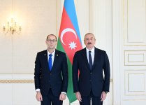 Prezident İlham Əliyev İsrailin Azərbaycanda yeni təyin olunmuş səfirinin etimadnaməsini qəbul edib (FOTO/VİDEO)
