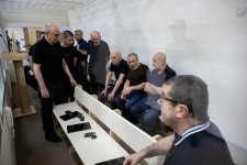 Ermənistan silahlı qüvvələrinin Xankəndiyə, Laçına, Kəlbəcərə, Ağdərəyə, Cəbrayıla, Füzuliyə hücumları nəticəsində məcburi köçkün düşmüş, yaralanmış, doğmaları öldürülmüş şəxslər məhkəmədə ifadə veriblər (FOTO)