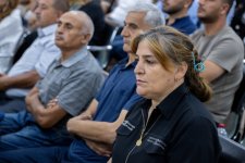 Ermənistan silahlı qüvvələrinin Xankəndiyə, Laçına, Kəlbəcərə, Ağdərəyə, Cəbrayıla, Füzuliyə hücumları nəticəsində məcburi köçkün düşmüş, yaralanmış, doğmaları öldürülmüş şəxslər məhkəmədə ifadə veriblər (FOTO)