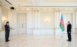 Prezident İlham Əliyev Slovakiyanın Azərbaycanda yeni təyin olunmuş səfirinin etimadnaməsini qəbul edib (FOTO/VİDEO)