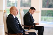 Prezident İlham Əliyev Slovakiyanın Azərbaycanda yeni təyin olunmuş səfirinin etimadnaməsini qəbul edib (FOTO/VİDEO)