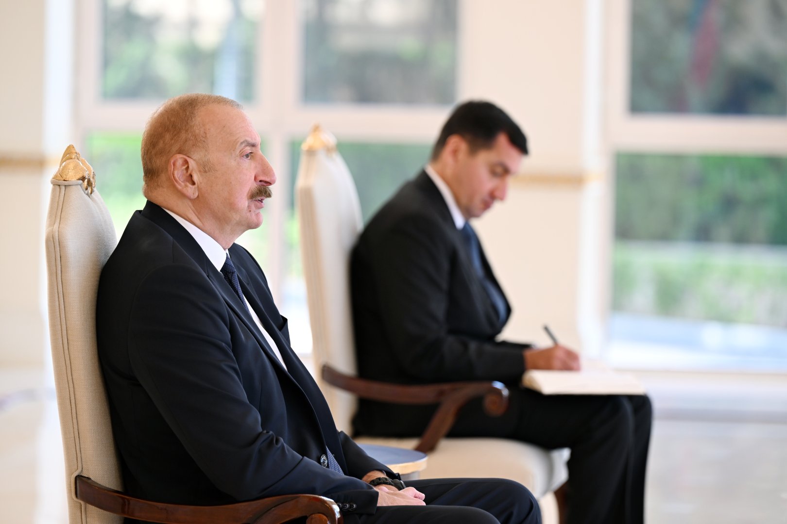Prezident İlham Əliyev Slovakiyanın Azərbaycanda yeni təyin olunmuş səfirinin etimadnaməsini qəbul edib (FOTO/VİDEO)