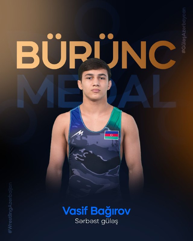 Azərbaycan güləşçisi dünya çempionatında bürünc medal qazanıb