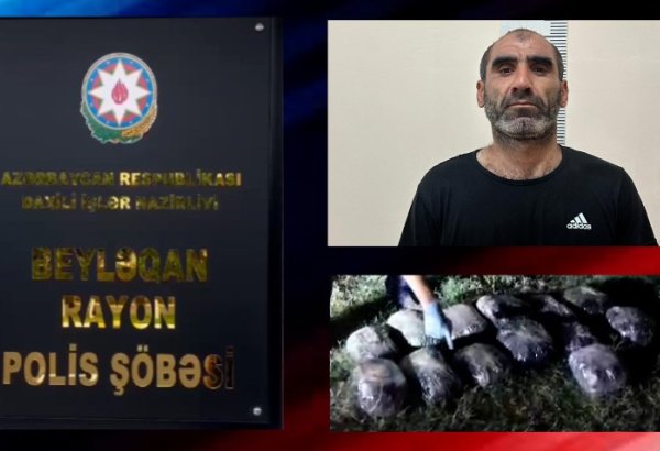 Beyləqanda polis 16 kiloqram marixuana və həşiş aşkarladı