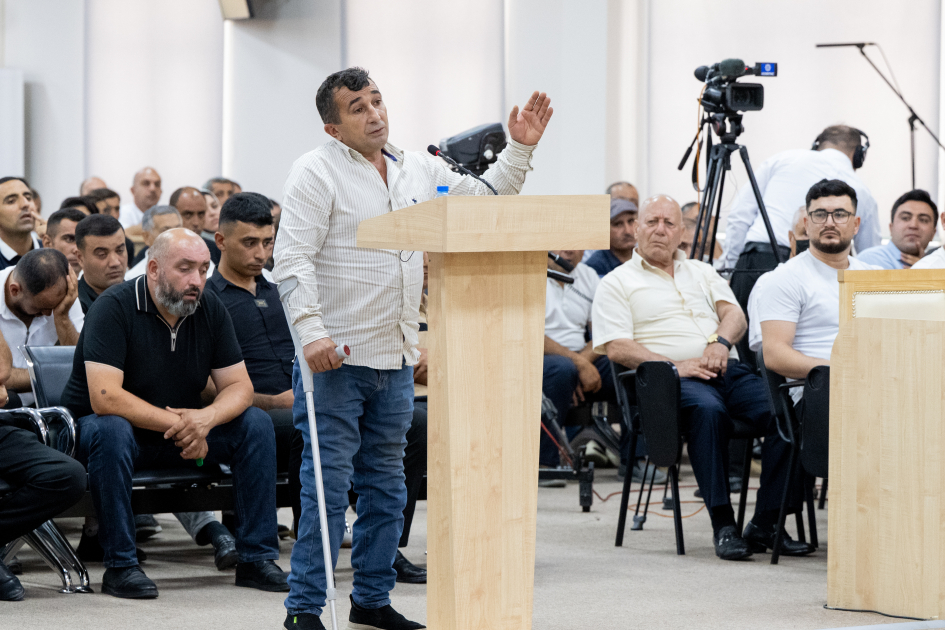 Ruben Vardanyanın məhkəməsi zərərçəkmiş şəxslərin və zərərçəkmişlərin hüquqi varislərinin ifadələri ilə davam etdirilib (FOTO)