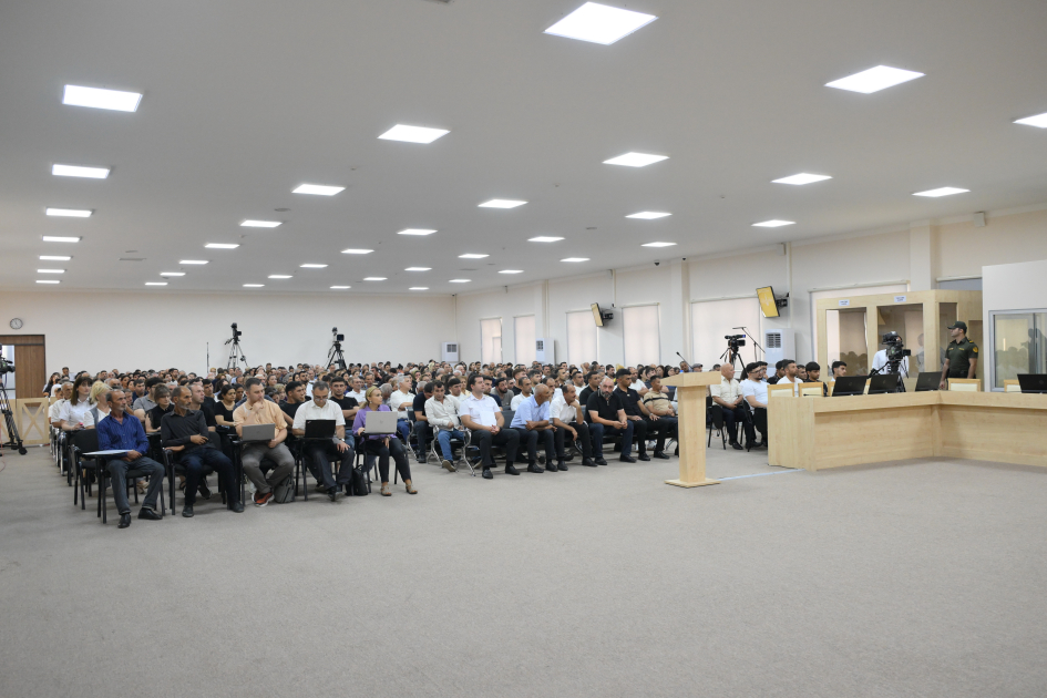 Ruben Vardanyanın məhkəməsi zərərçəkmiş şəxslərin və zərərçəkmişlərin hüquqi varislərinin ifadələri ilə davam etdirilib (FOTO)