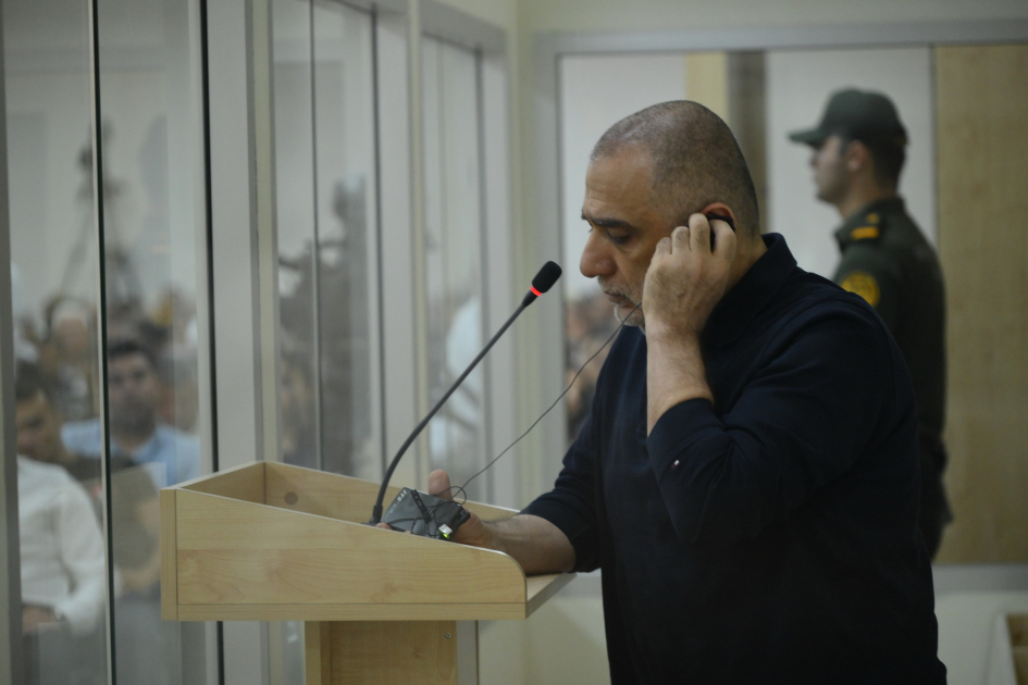 Ruben Vardanyanın məhkəməsi zərərçəkmiş şəxslərin və zərərçəkmişlərin hüquqi varislərinin ifadələri ilə davam etdirilib (FOTO)