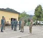 Hərbi prokuror DSX-nin çətin relyefdə qulluq edən hərbi qulluqçuları ilə görüşüb (FOTO)