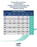 Abşeron dairəvi marşrutu üzrə qatarların qrafikində bəzi dəyişikliklər edilib (FOTO)