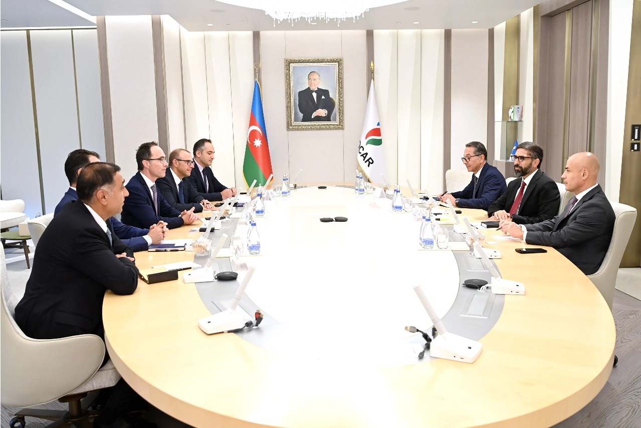 SOCAR-ın prezidenti “Arthur D. Little" şirkətinin qlobal rəhbəri ilə görüşüb