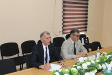 Novruz Aslan Fələstin səfiri ilə görüşüb (FOTO)
