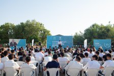 “Səyyar Gənclər Xidməti” layihəsi Tərtərdə davam edir (FOTO)