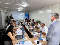 Ağdam Sənaye Parkında fəaliyyət göstərən işəgötürənlərlə əməkdaşlıq imkanları müzakirə edilib (FOTO)