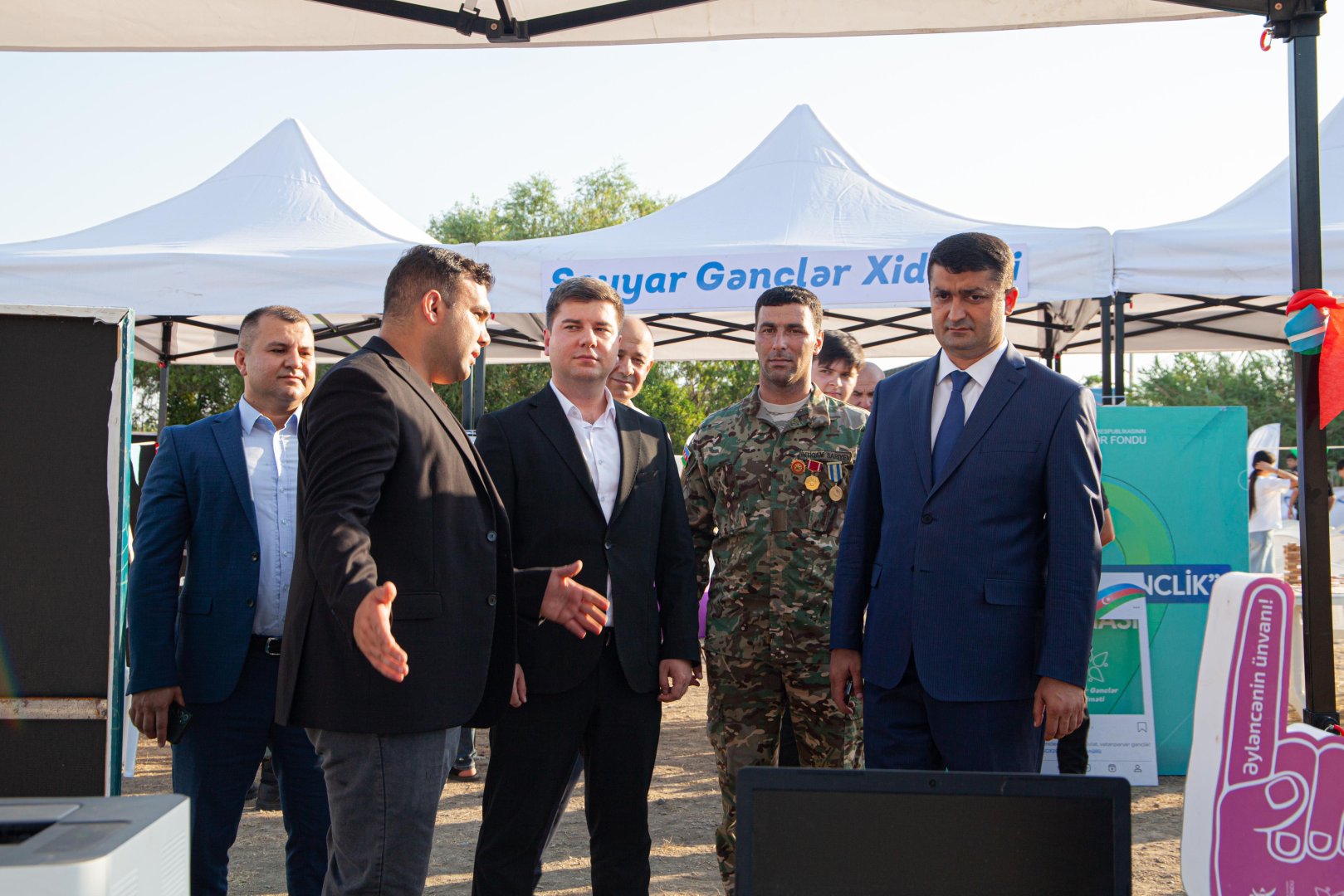 “Səyyar Gənclər Xidməti” layihəsi Tərtərdə davam edir (FOTO)