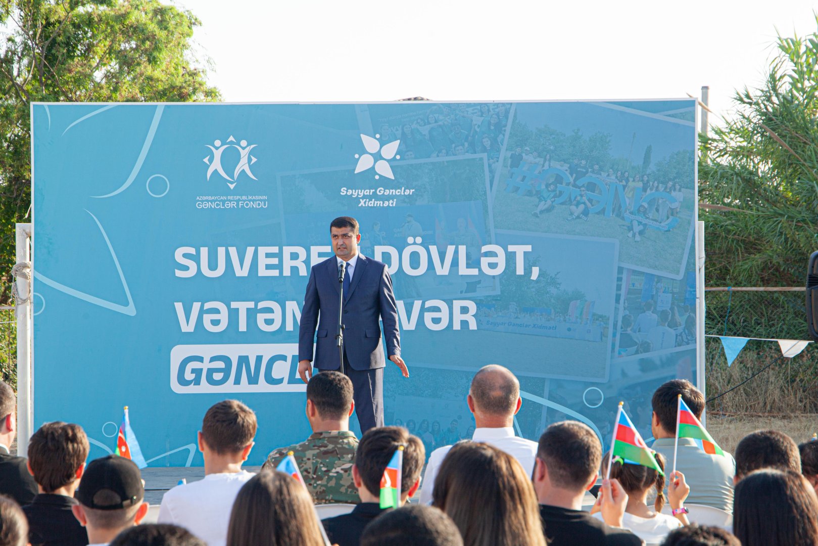 “Səyyar Gənclər Xidməti” layihəsi Tərtərdə davam edir (FOTO)