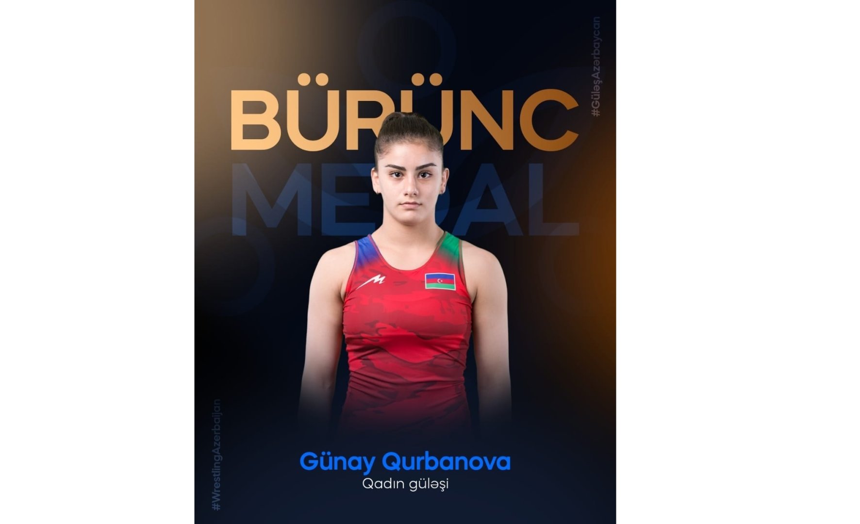 Azərbaycan güləşçisi dünya çempionatında bürünc medal qazanıb