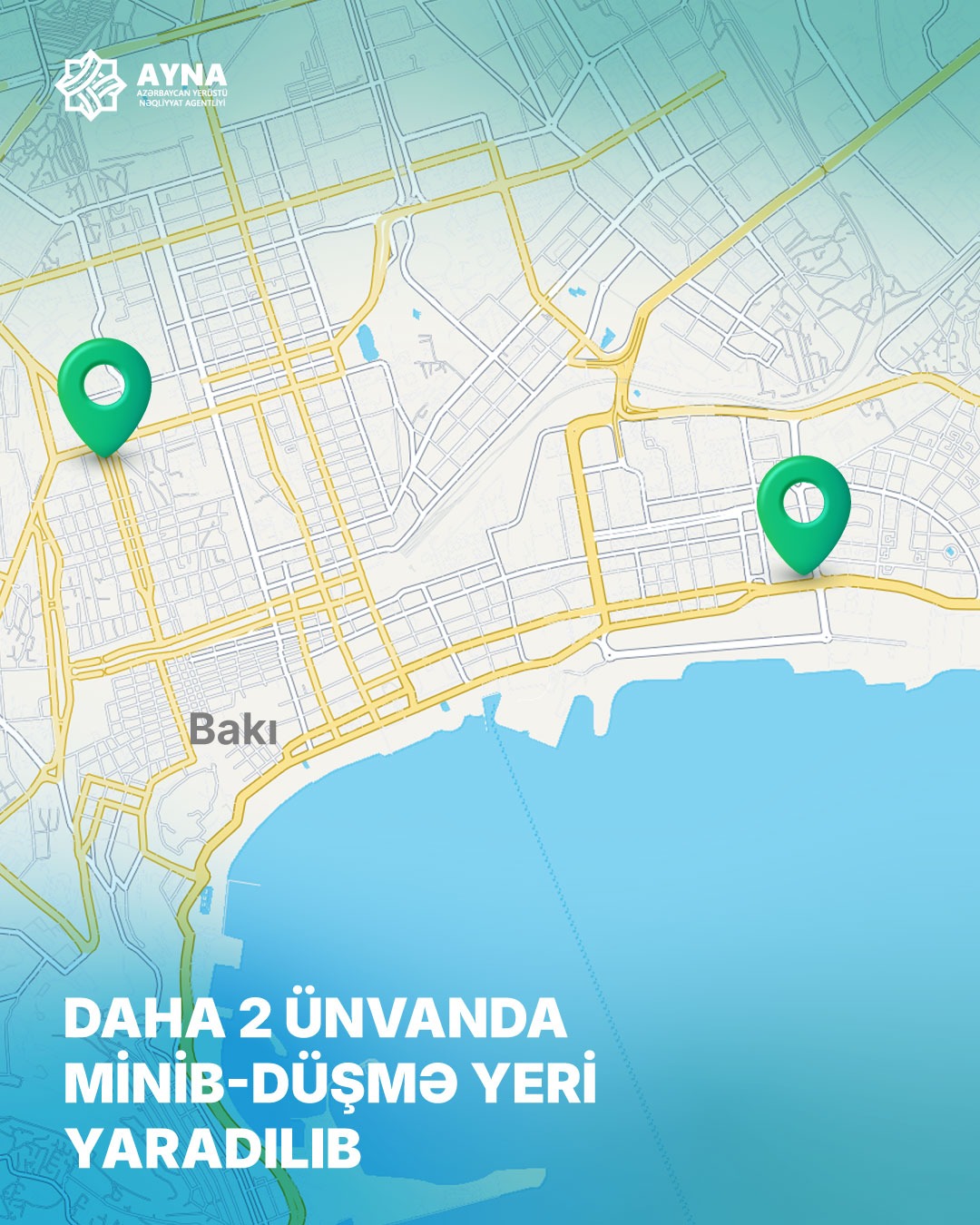 Paytaxtın daha iki ünvanında minib-düşmə yeri yaradılıb (FOTO)