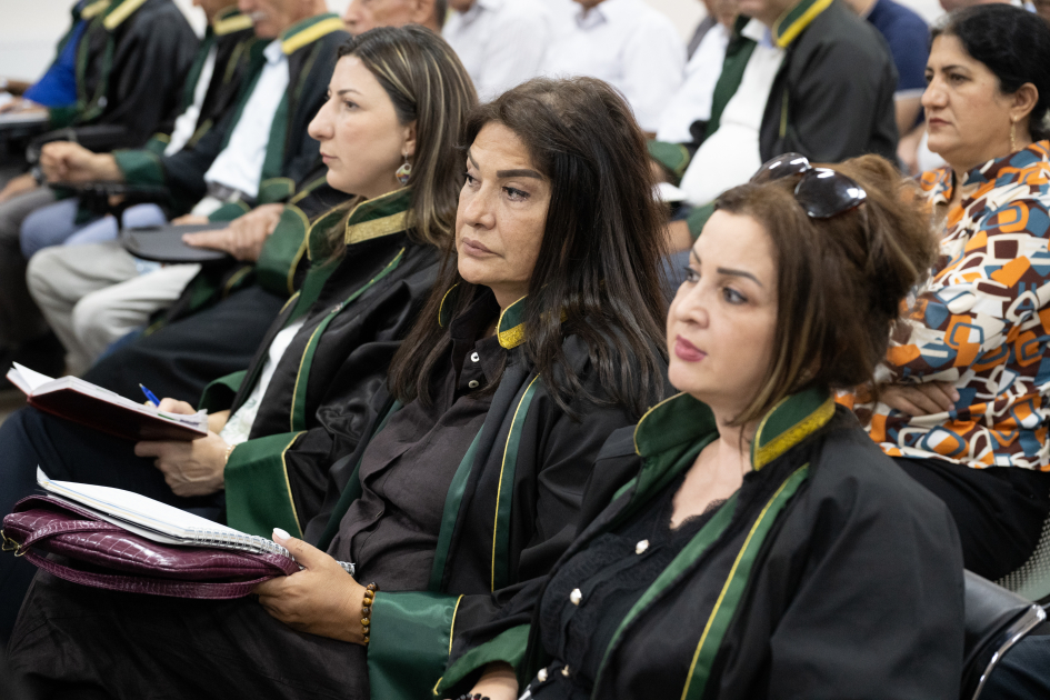 Ermənistan silahlı qüvvələrinin Xocalıya, Laçına, Kəlbəcərə, Qubadlıya hücumları nəticəsində məcburi köçkün düşmüş, yaralanmış, doğmaları öldürülmüş şəxslər məhkəmədə ifadə veriblər (FOTO)
