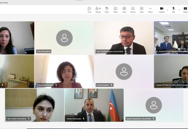 Humanitar sahələri əhatə edən Suriya - Azərbaycan İşçi Qrupunun onlayn formatda ilk iclası baş tutub