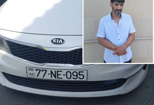 Sabunçuda narkotik vasitənin təsiri altında qəza törədən sürücü həbs edilib