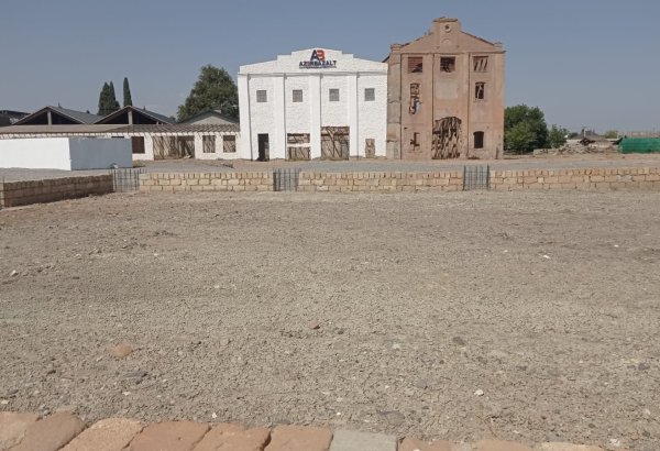 Gəncədə bazalt məhsulları zavodunun birinci mərhələsində 200 nəfər işlə təmin olunacaq (FOTO)