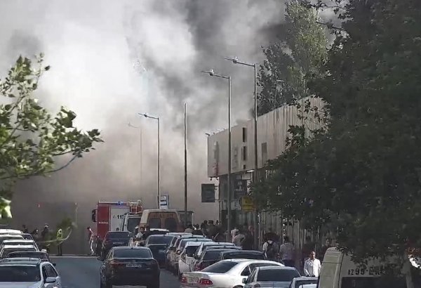 Xətaidə tullantılar sahəsində baş vermiş yanğın ərazisinə polislər cəlb edilib