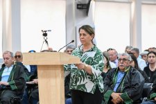 Ermənistan silahlı qüvvələrinin Xocalıya, Laçına, Kəlbəcərə, Qubadlıya hücumları nəticəsində məcburi köçkün düşmüş, yaralanmış, doğmaları öldürülmüş şəxslər məhkəmədə ifadə veriblər (FOTO)