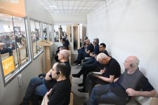 Ermənistan silahlı qüvvələrinin Xocalıya, Laçına, Kəlbəcərə, Qubadlıya hücumları nəticəsində məcburi köçkün düşmüş, yaralanmış, doğmaları öldürülmüş şəxslər məhkəmədə ifadə veriblər (FOTO)
