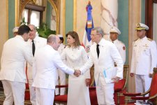 Azərbaycan səfiri etimadnaməsini Dominikan Respublikasının prezidentinə təqdim edib (FOTO)
