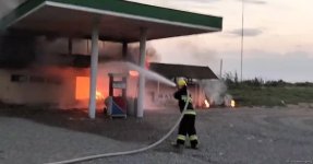 Ağcabədidə maye qaz doldurma məntəqəsində partlayış baş verib, 3 nəfər xəsarət alıb (FOTO/VİDEO) (YENİLƏNİB)
