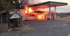 Ağcabədidə maye qaz doldurma məntəqəsində partlayış baş verib, 3 nəfər xəsarət alıb (FOTO/VİDEO) (YENİLƏNİB)