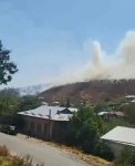 Ağdərədə yenidən yanğın başlayıb (FOTO)