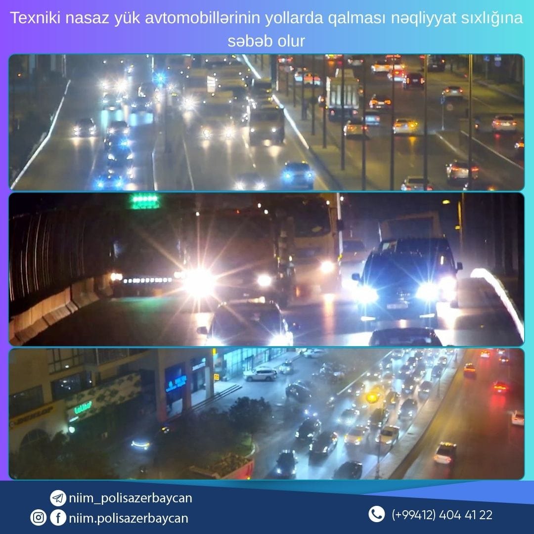 NİİM-dən yük avtomobillərinin sürücülərinə MÜRACİƏT