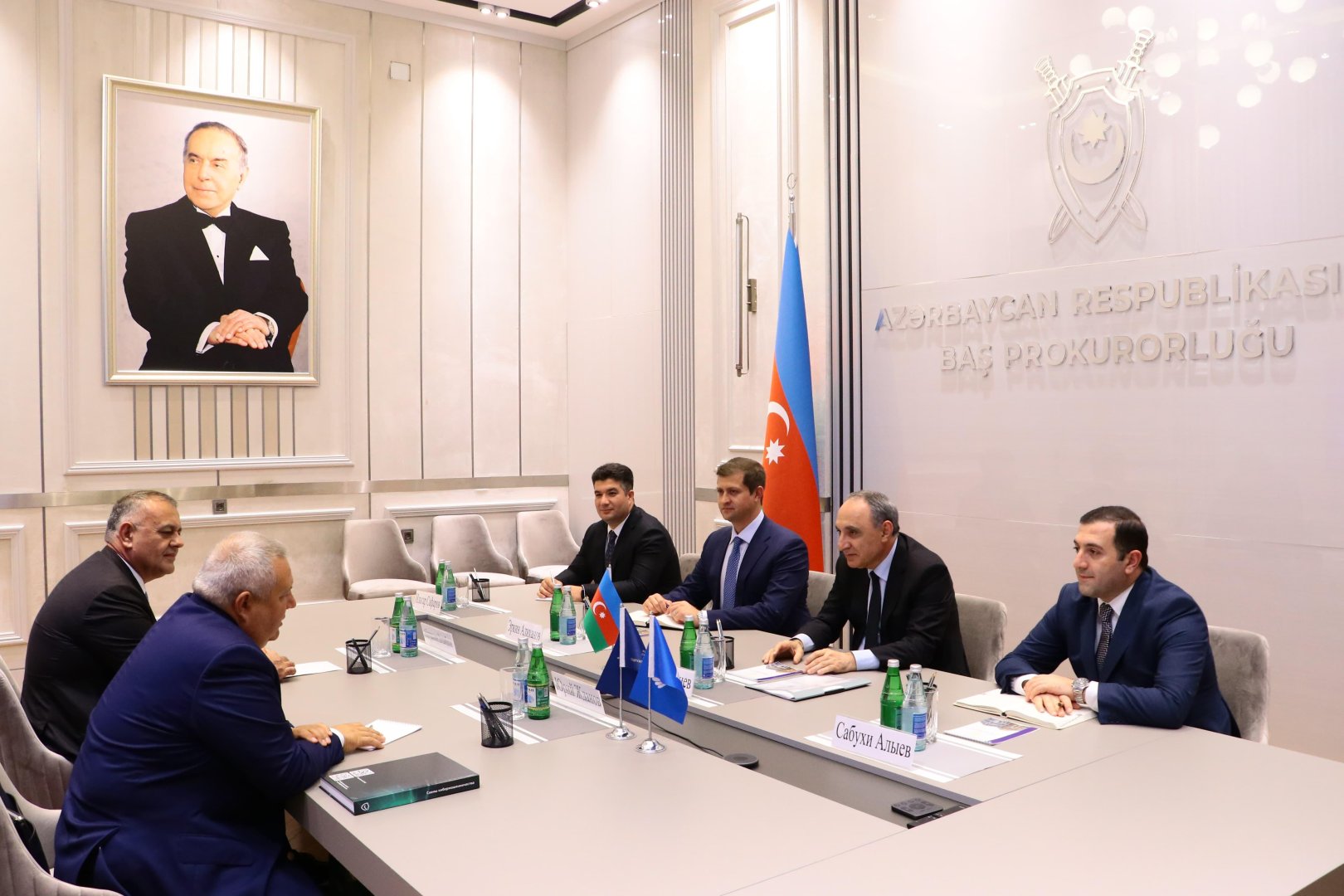 Baş prokuror MDB-yə üzv dövlətlərin Baş Prokurorlarının Əlaqələndirmə Şurasının İcraçı katibini qəbul edib (FOTO)