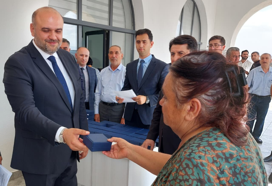 Ağdamın Xıdırlı kəndinə köçən daha 68 ailəyə evlərin açarları təqdim edilib