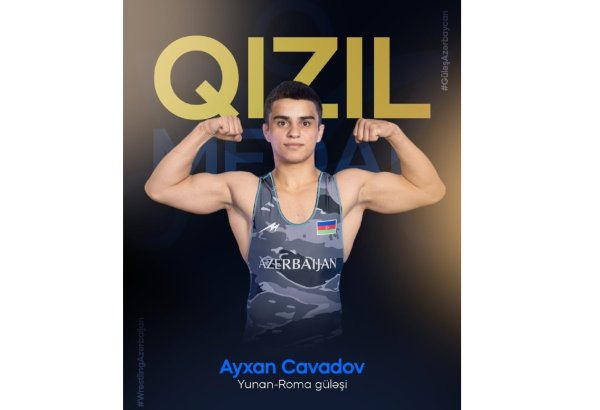 Azərbaycan güləşçisi erməni rəqibinə qalib gələrək, dünya çempionu olub