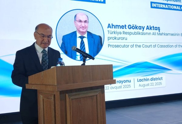Türkiyə Prokurorluğu olaraq Azərbaycanla bilik və təcrübə mübadiləsinə böyük əhəmiyyət veririk - Ahmet Gökay Aktaş