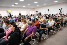 Ermənistan silahlı qüvvələrinin Ağdama, Laçına, Qubadlıya, Füzuliyə hücumları nəticəsində məcburi köçkün düşmüş, yaralanmış, girovluqda işgəncələrə məruz qalmış şəxslər məhkəmədə ifadə veriblər (FOTO)