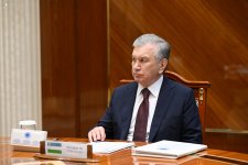 Türkmənbaşı şəhərində Prezident İlham Əliyev, Qurbanqulu Berdiməhəmmədov və Şavkat Mirziyoyev arasında yüksəksəviyyəli görüş keçirilib (FOTO)