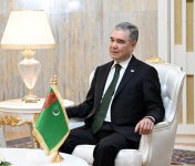 Azərbaycan Prezidenti İlham Əliyevin Türkmənistan Xalq Məsləhətinin sədri ilə təkbətək görüşü olub (FOTO)