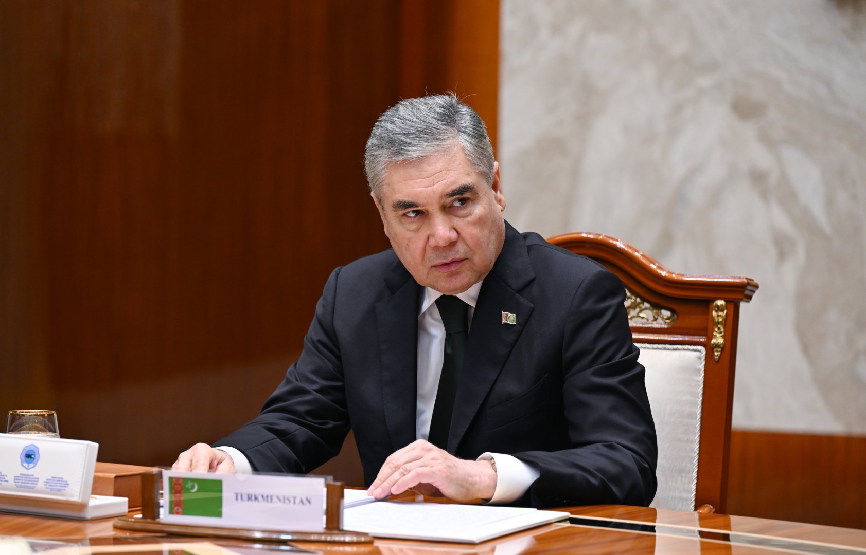 Türkmənbaşı şəhərində Prezident İlham Əliyev, Qurbanqulu Berdiməhəmmədov və Şavkat Mirziyoyev arasında yüksəksəviyyəli görüş keçirilib (FOTO) (YENİLƏNİB)