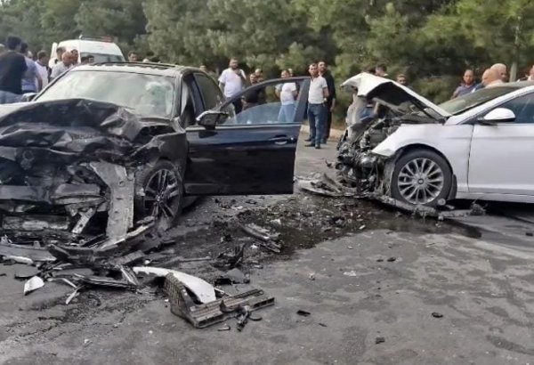 Tərtərdə yol qəzası: xəsarət alanlar var