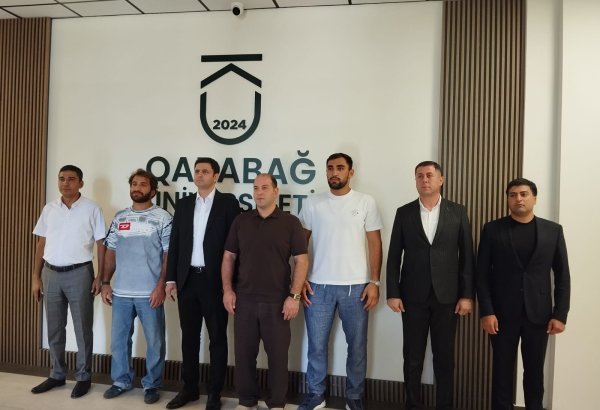 Cüdo üzrə Olimpiya çempionları Xankəndi şəhərinə səfər ediblər (FOTO)
