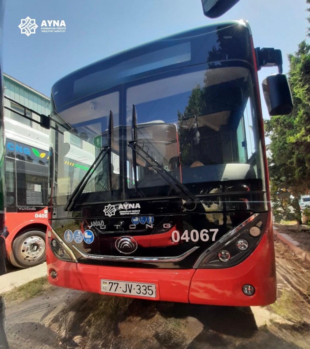 Paytaxtın bu ərazisində hərəkətdə olan avtobuslar yenilənir (FOTO)
