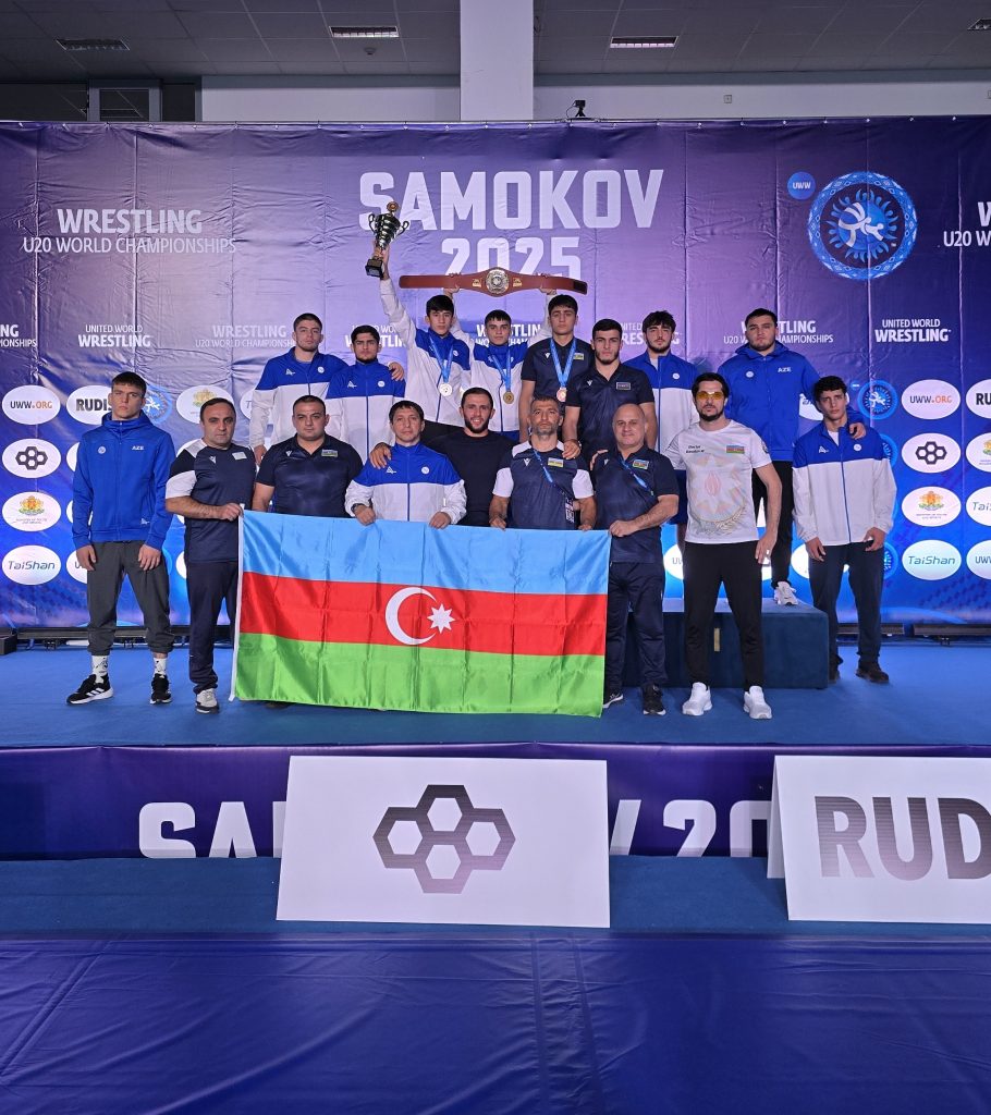 Azərbaycan güləşçiləri komanda hesabında dünya üçüncüsü olub - U20 Dünya Çempionatı