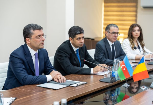 Medianın İnkişafı Agentliyində Rumıniya Respublikasının nümayəndə heyəti ilə görüş keçirilib (FOTO)
